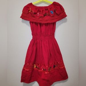 Handmade On/Off Shoulder Dress